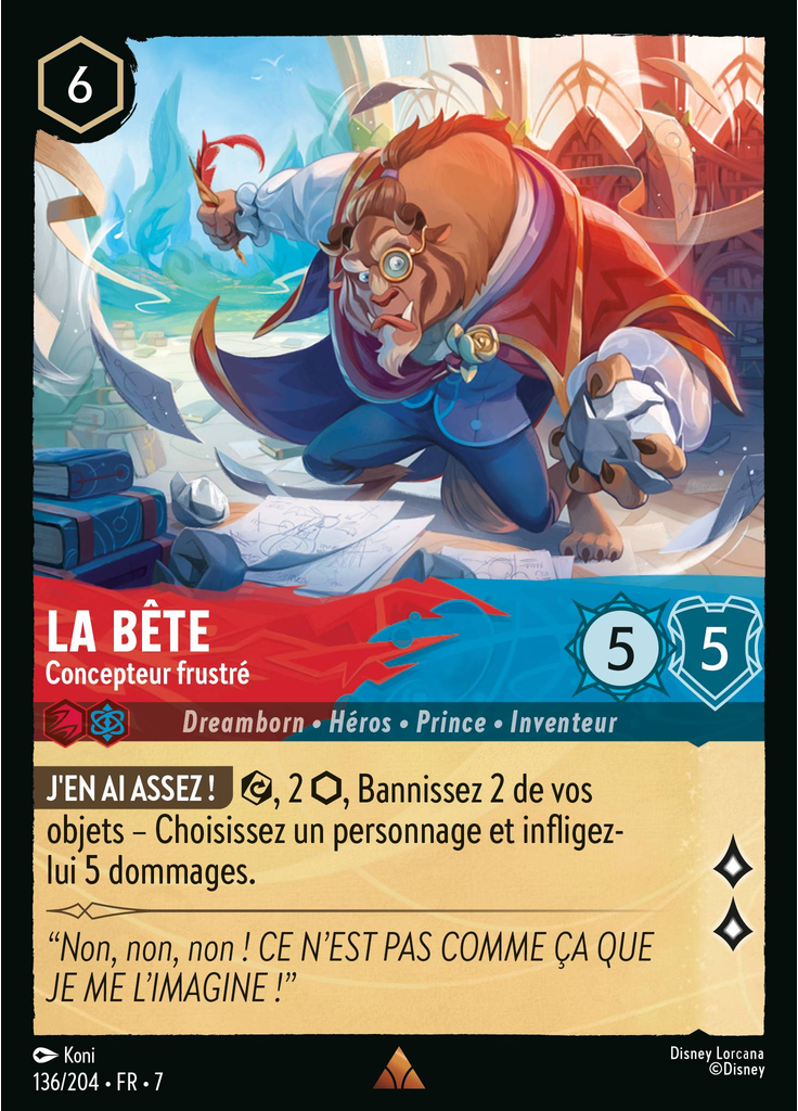 Beast - Frustrated Designer (Foil)