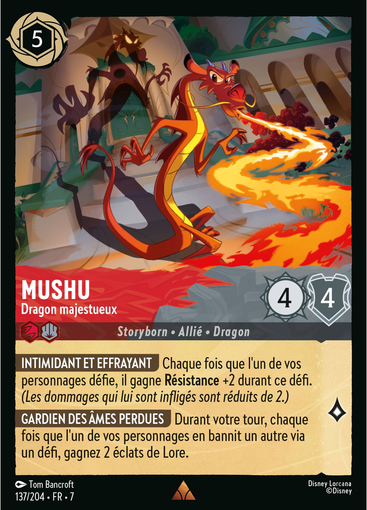 Mushu - Majestic Dragon (Foil)