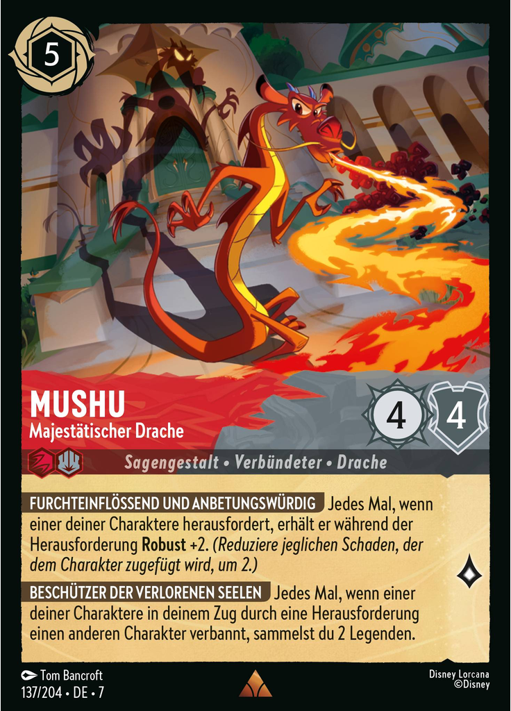 Mushu - Majestic Dragon