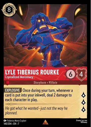 Lyle Tiberius Rourke - Crystallized Mercenary