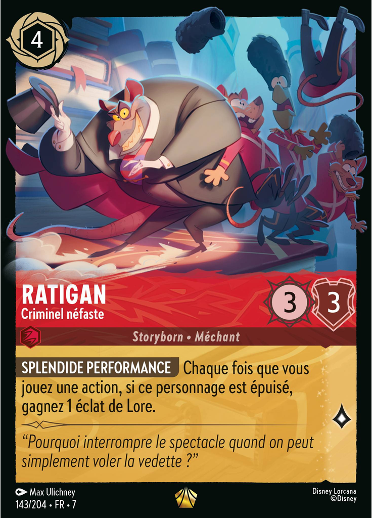 Ratigan - Nefarious Criminal