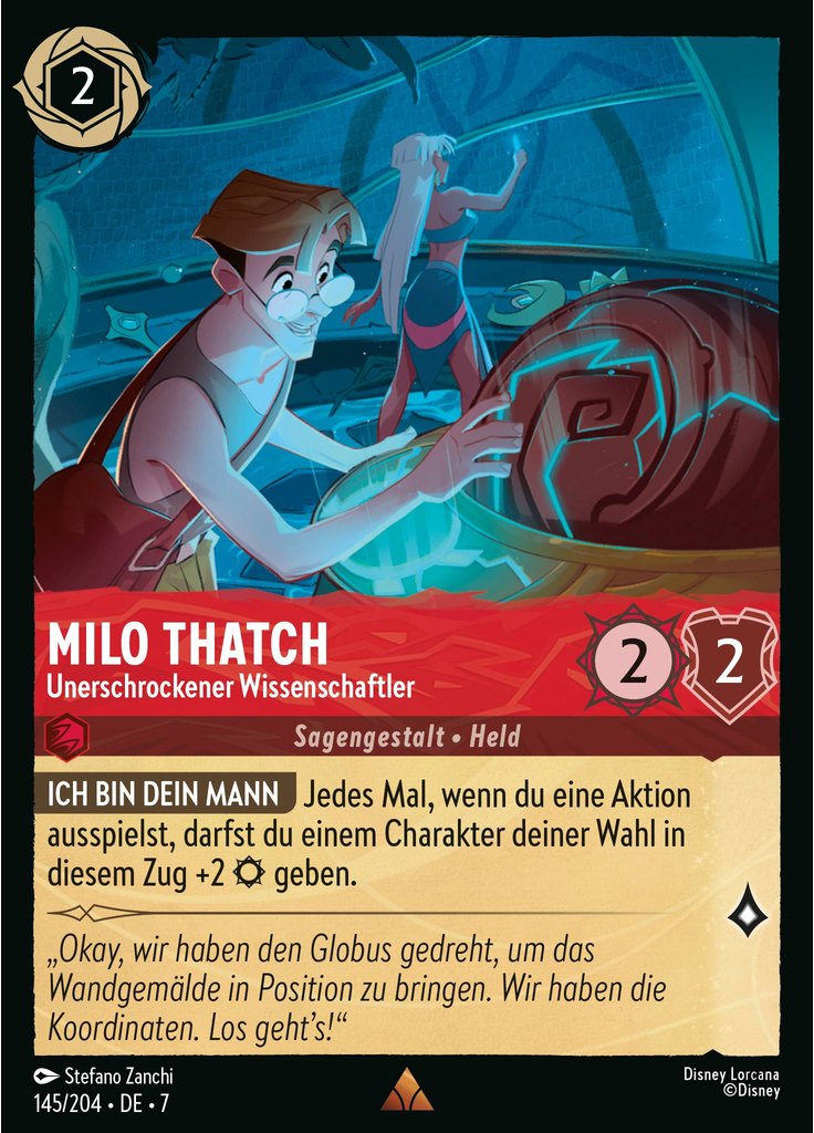 Milo Thatch - Undaunted Scholar