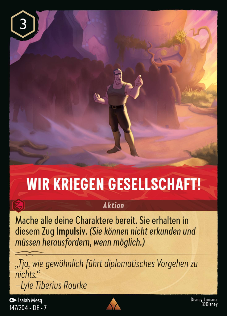 We've Got Company! (Foil)