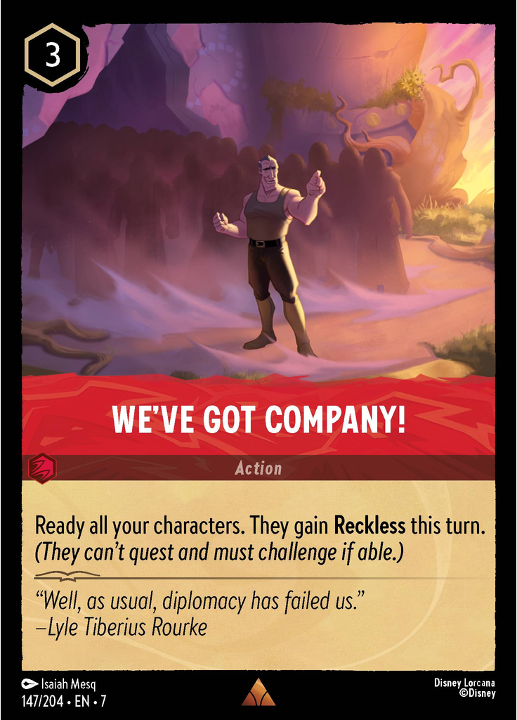 We've Got Company! (Foil)