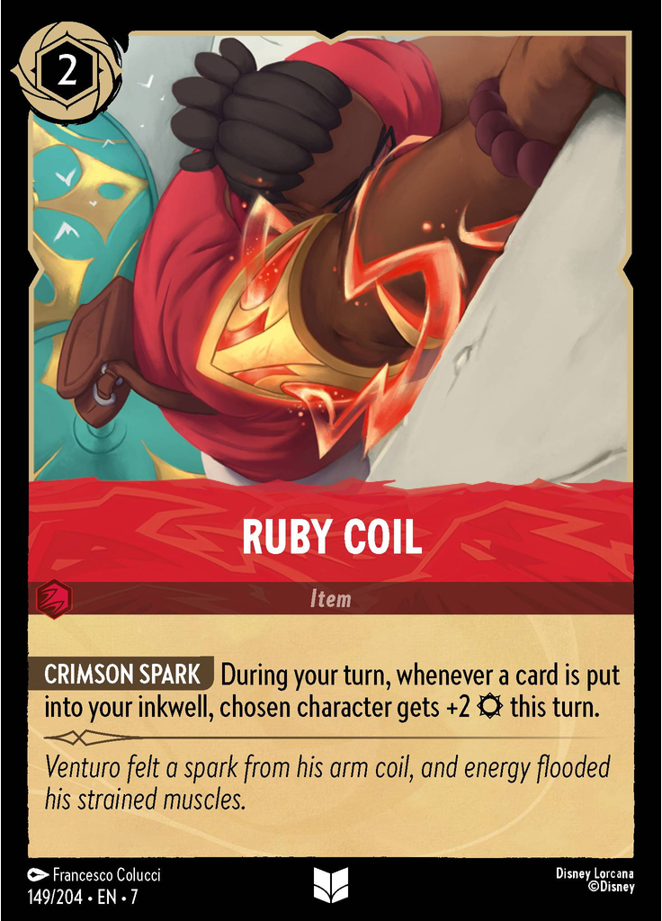 Ruby Coil (Foil)