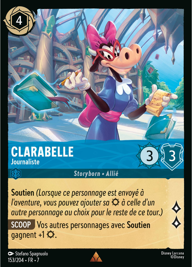 Clarabelle - News Reporter