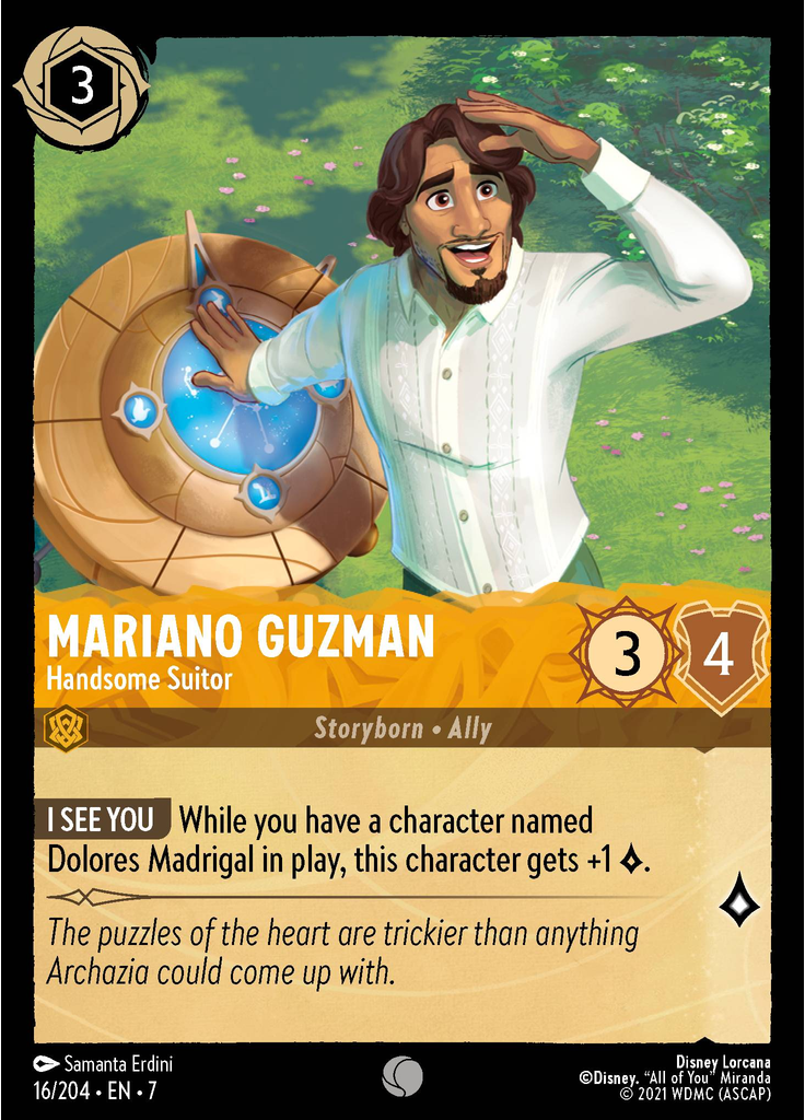 Mariano Guzman - Handsome Suitor