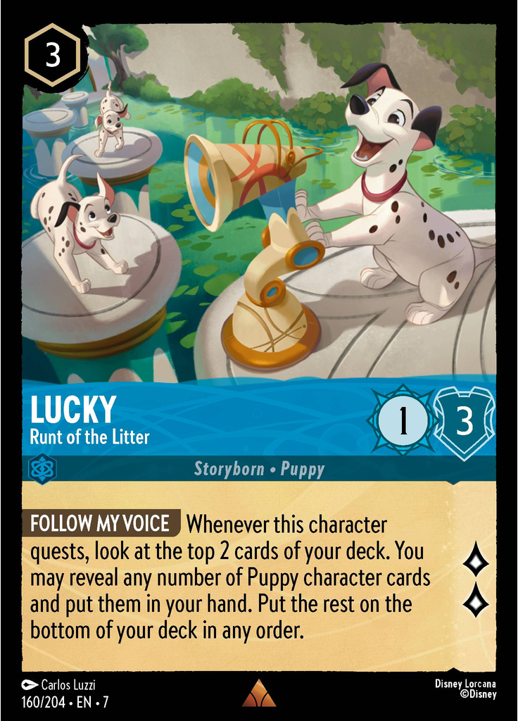 Lucky - Runt of the Litter (Foil)