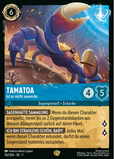 Tamatoa - Happy as a Clam