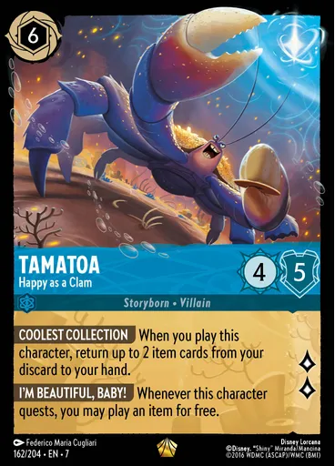 Tamatoa - Happy as a Clam
