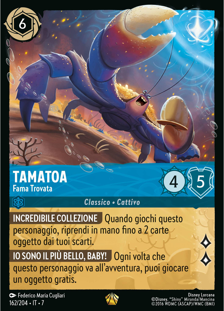 Tamatoa - Happy as a Clam