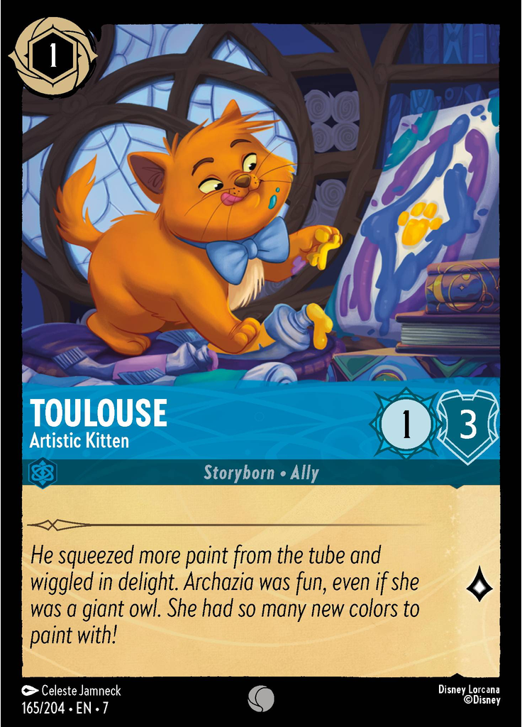 Toulouse - Artistic Kitten (Foil)