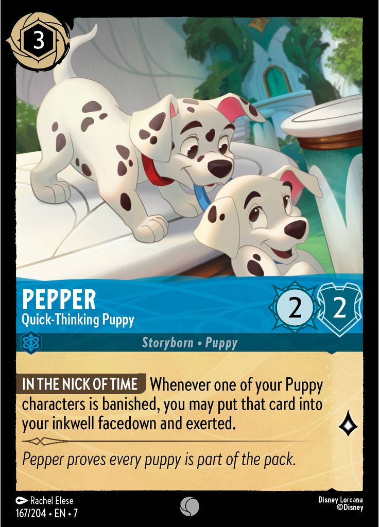 Pepper - Quick‐Thinking Puppy (Foil)