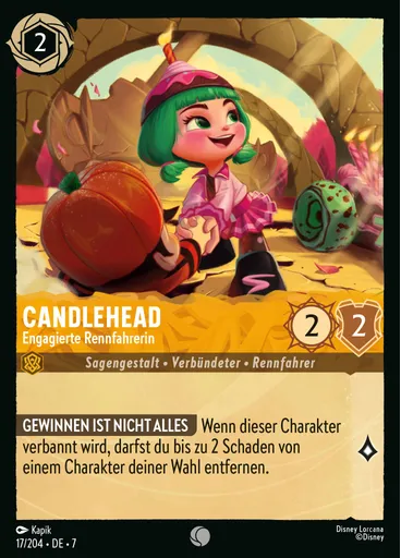Candlehead - Dedicated Racer