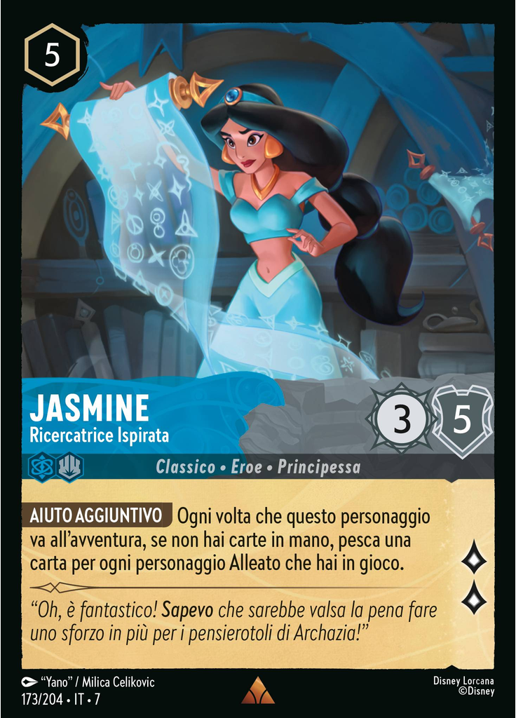 Jasmine - Inspired Researcher (Foil)