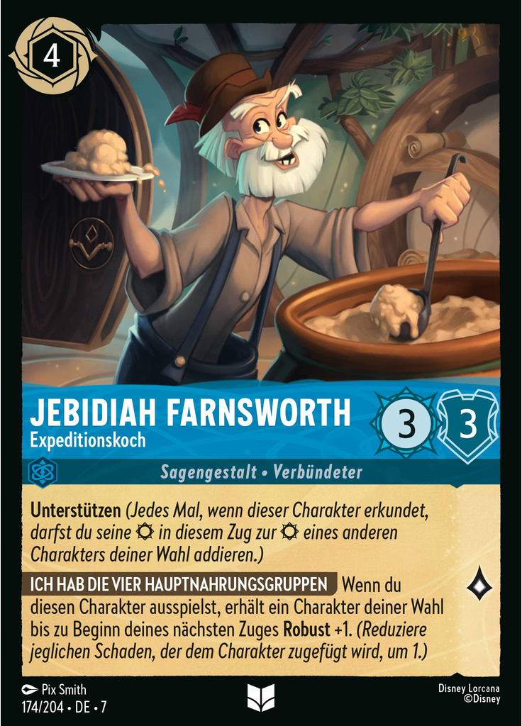 Jebidiah Farnsworth - Expedition Cook (Foil)