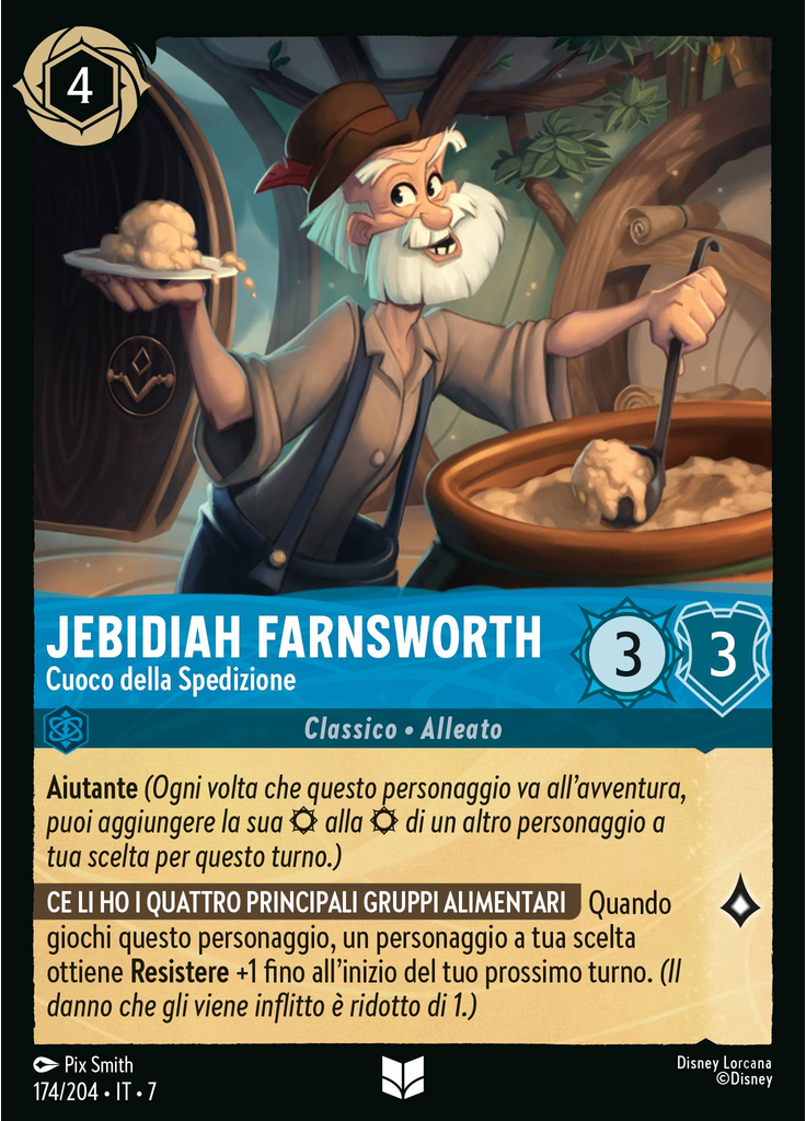 Jebidiah Farnsworth - Expedition Cook