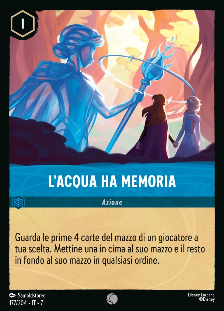 Water Has Memory (Foil)
