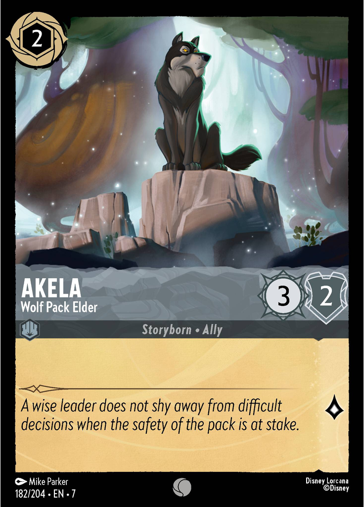 Akela - Wolf Pack Elder (Foil)