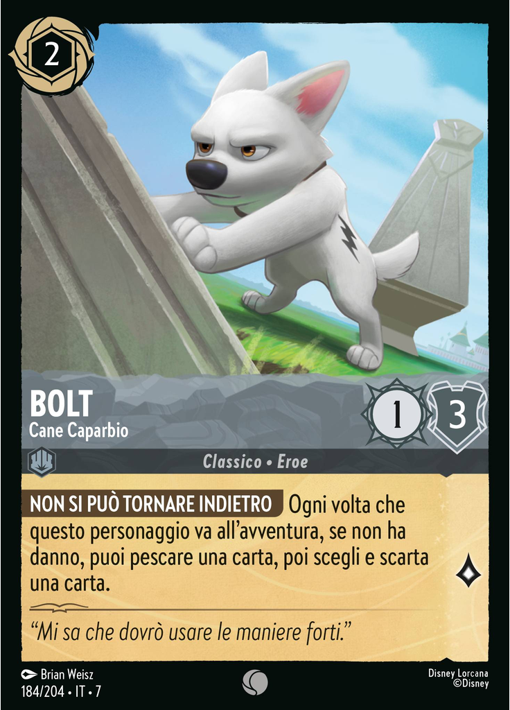 Bolt - Headstrong Dog (Foil)