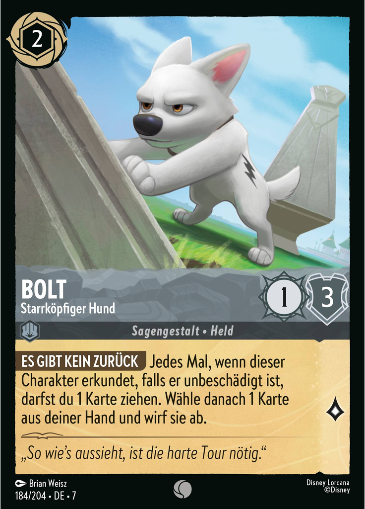 Bolt - Headstrong Dog