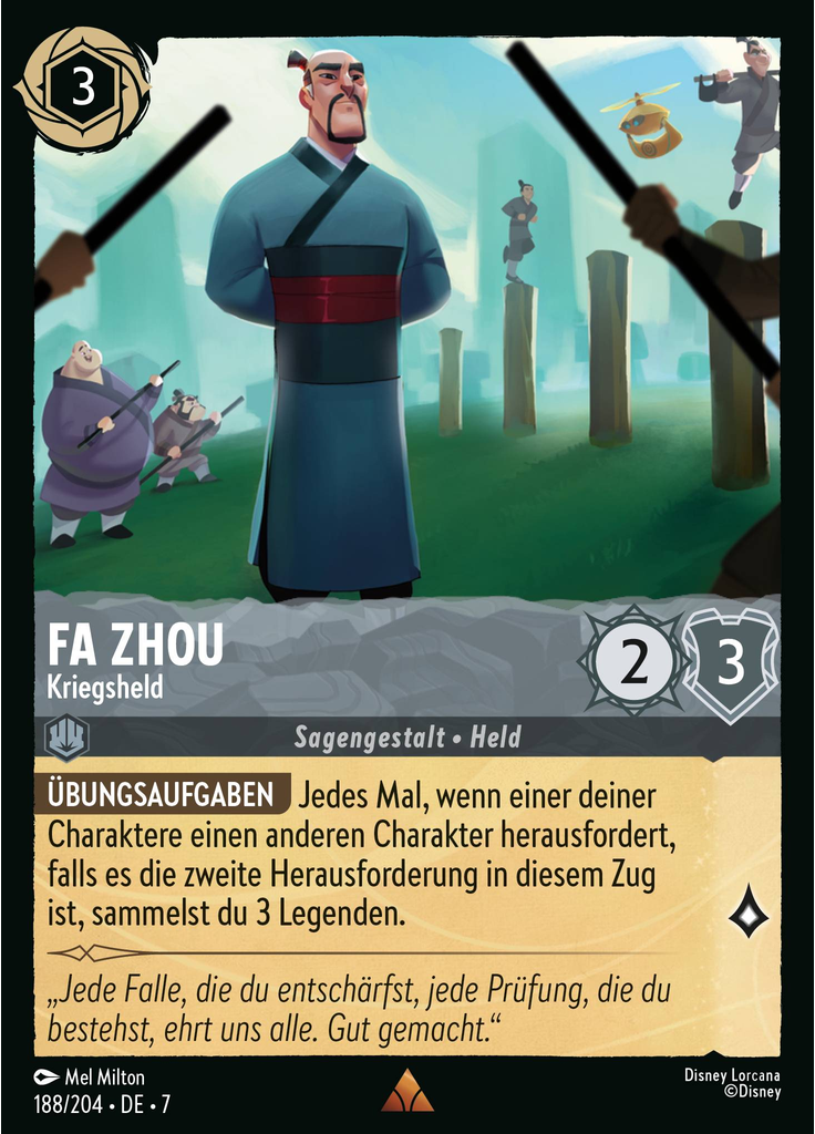 Fa Zhou - War Hero (Foil)