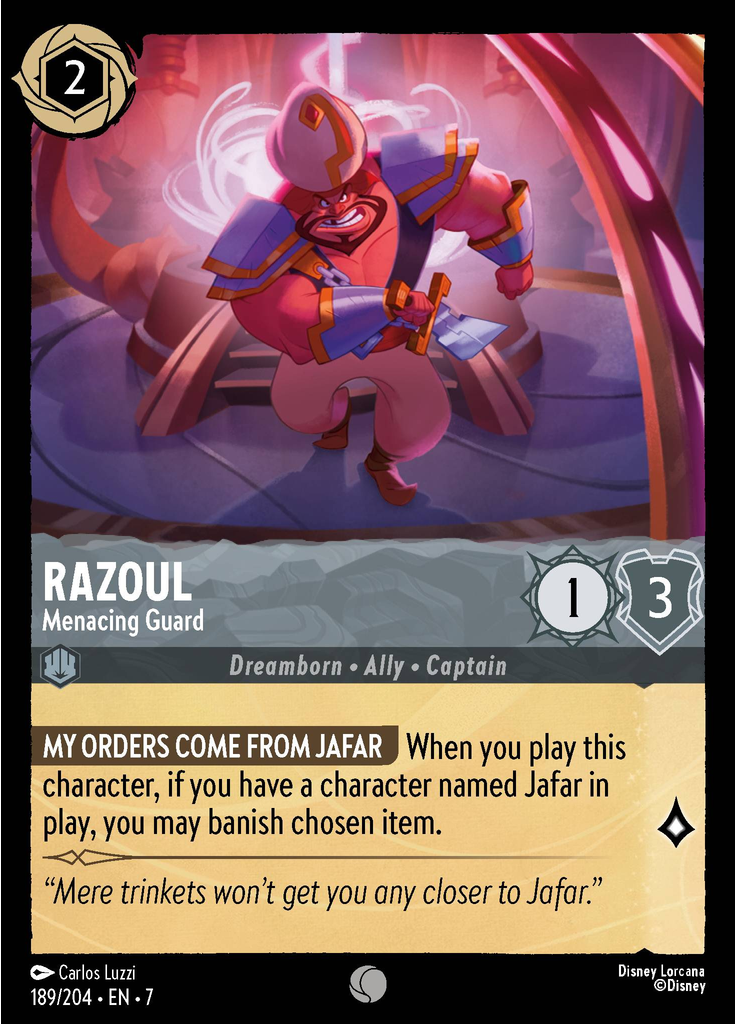 Razoul - Menacing Guard (Foil)