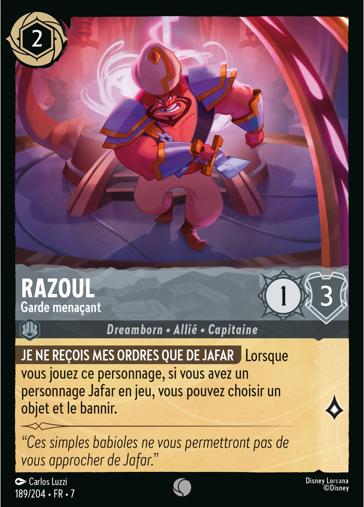Razoul - Menacing Guard (Foil)