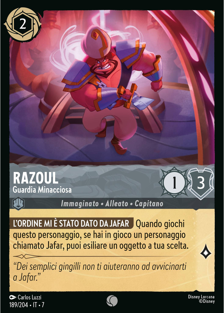 Razoul - Menacing Guard (Foil)