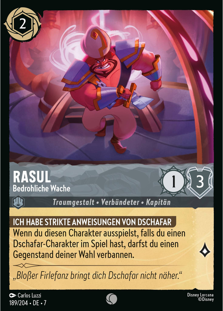 Razoul - Menacing Guard