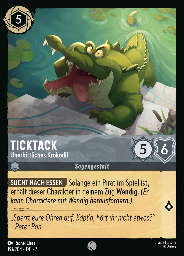 Tick‐Tock - Relentless Crocodile
