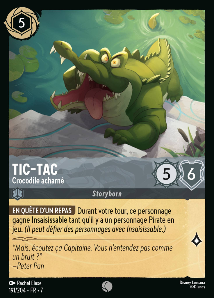 Tick‐Tock - Relentless Crocodile