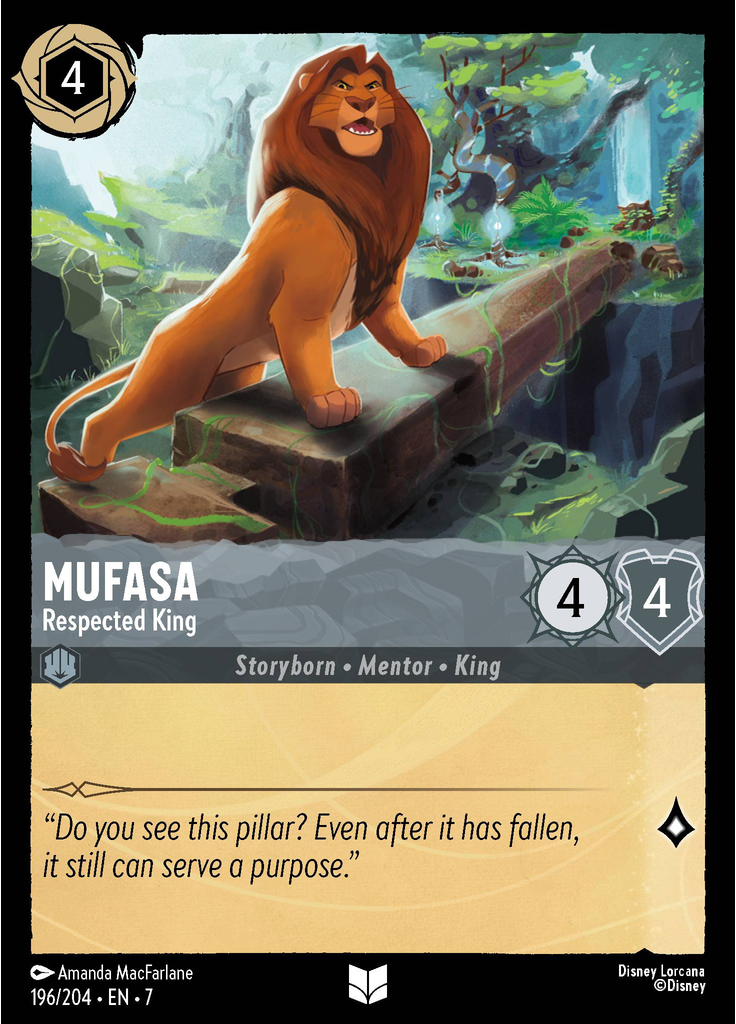 Mufasa - Respected King