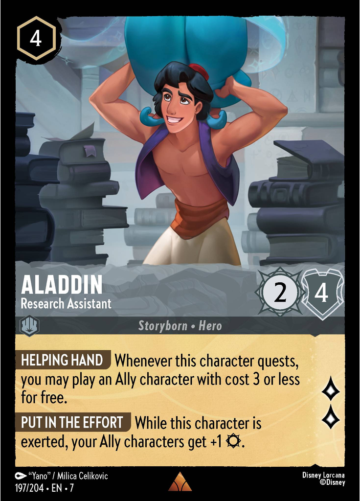 Aladdin - Research Assistant (Foil)