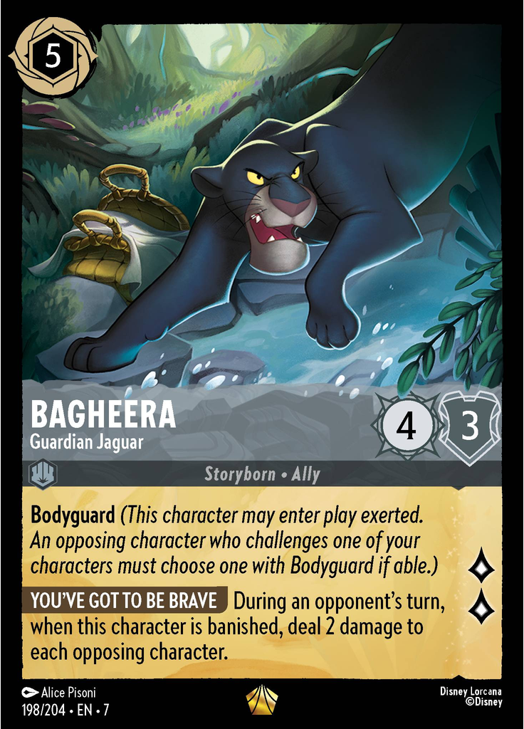 Bagheera - Guardian Jaguar (Foil)
