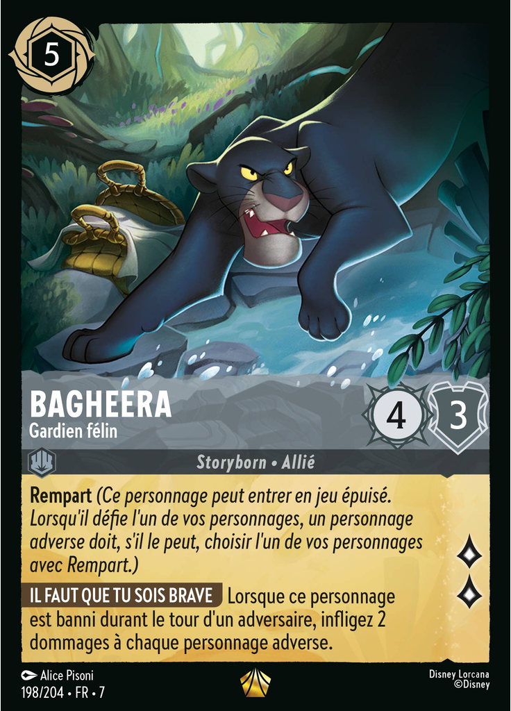 Bagheera - Guardian Jaguar (Foil)