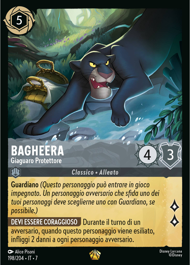 Bagheera - Guardian Jaguar (Foil)