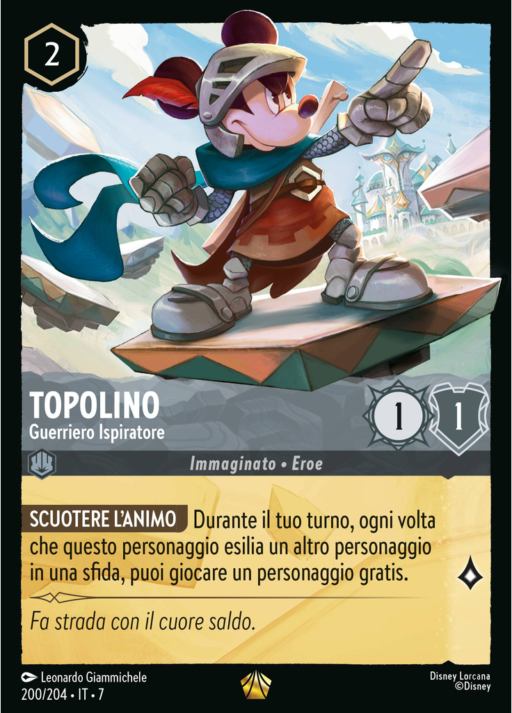 Mickey Mouse - Inspirational Warrior (Foil)