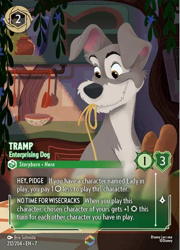 Tramp - Enterprising Dog