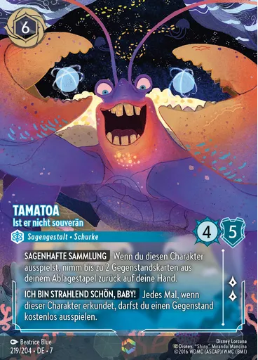 Tamatoa - Happy as a Clam