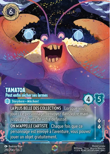Tamatoa - Happy as a Clam