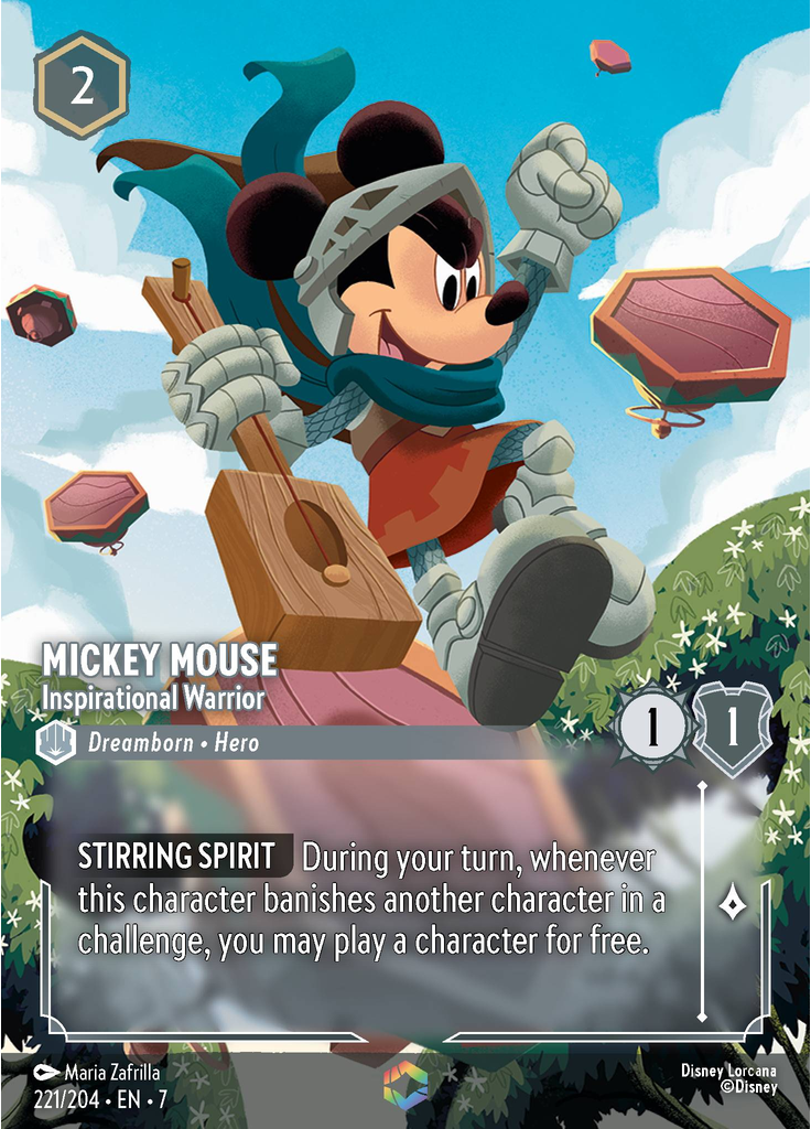 Mickey Mouse - Inspirational Warrior