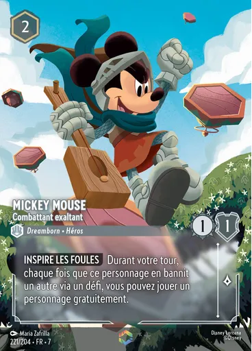 Mickey Mouse - Inspirational Warrior