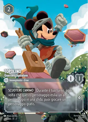 Mickey Mouse - Inspirational Warrior