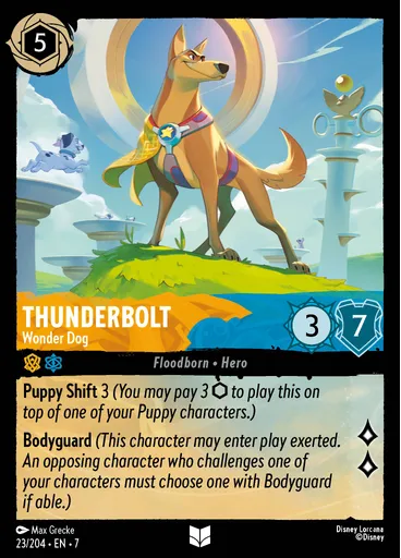 Thunderbolt - Wonder Dog