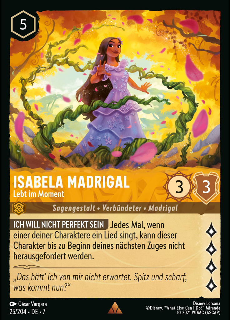 Isabela Madrigal - In the Moment