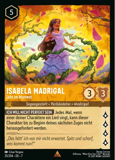 Isabela Madrigal - In the Moment