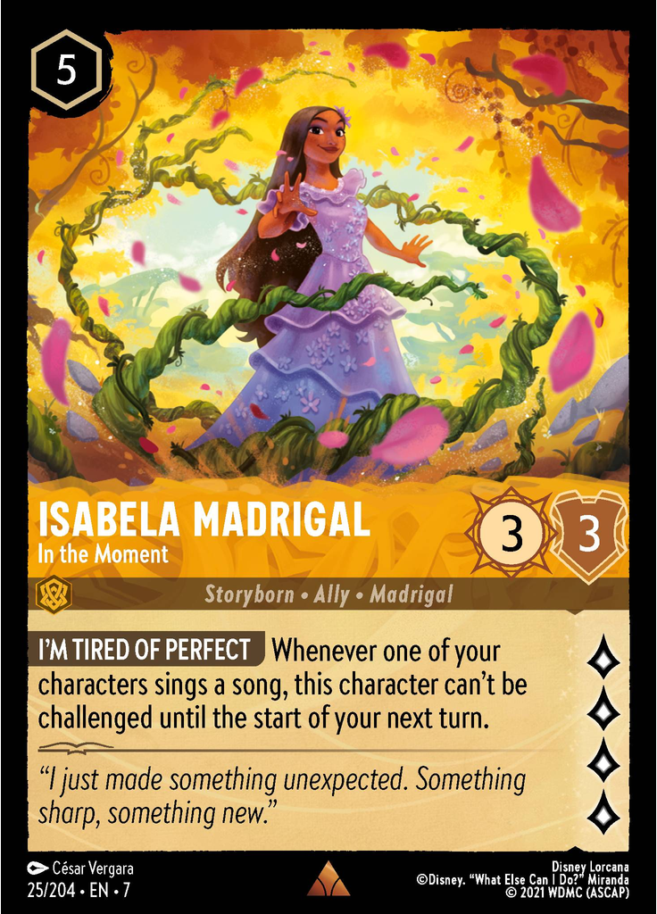 Isabela Madrigal - In the Moment