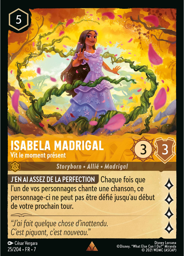 Isabela Madrigal - In the Moment