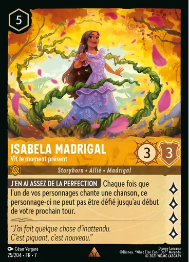 Isabela Madrigal - In the Moment